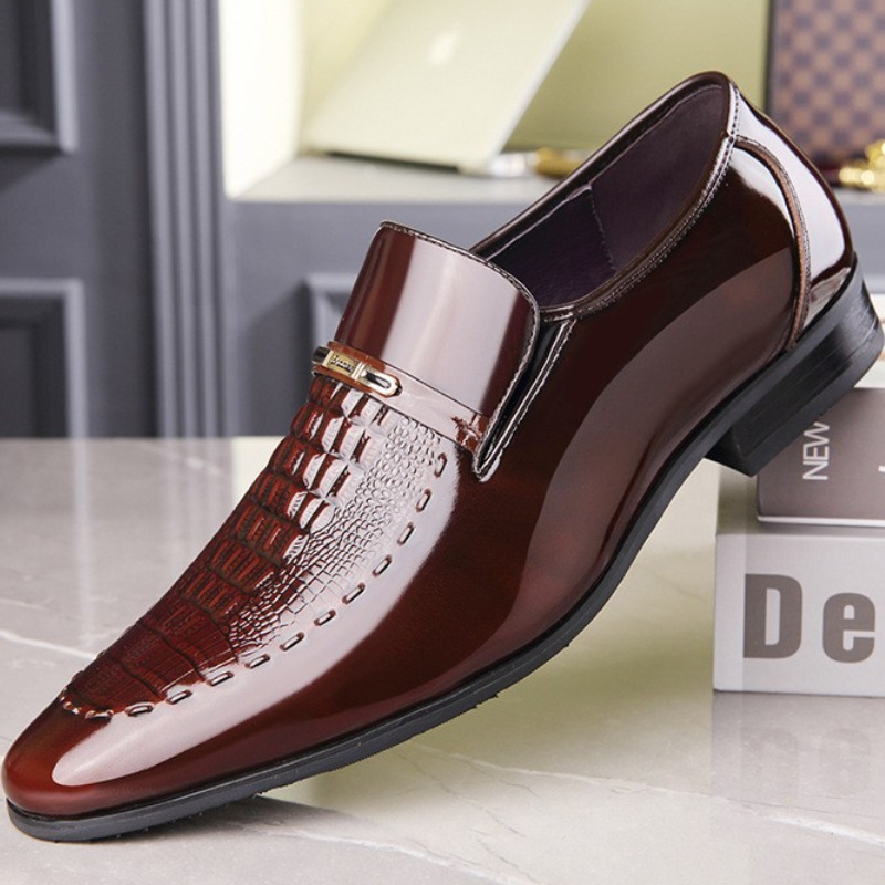Leather Work Oxfords - Giày Da Nam Bằng Sáng Chế