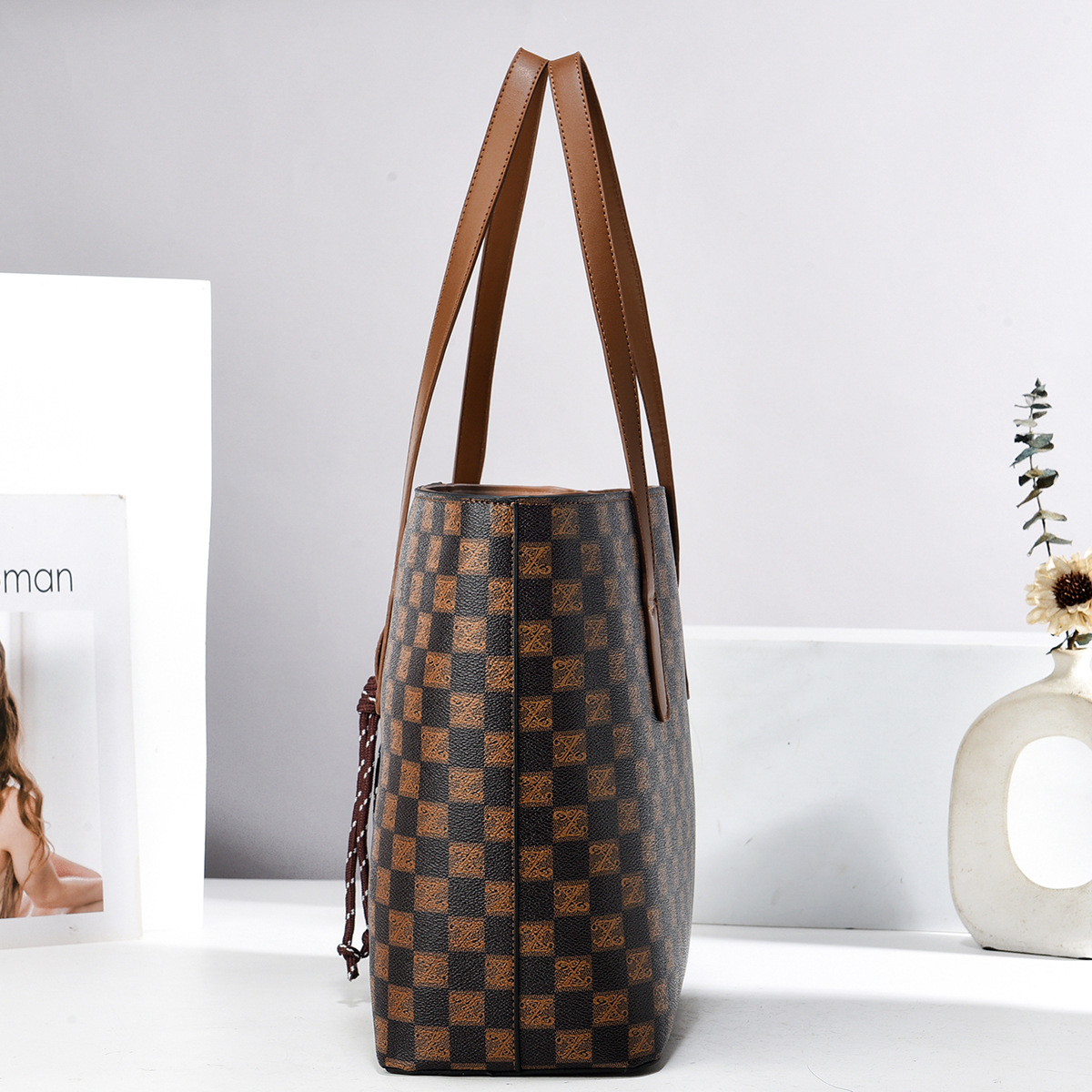 Tote Bags PU Leather Purses an - đánh giá và giá Leather Work Handbags For Women