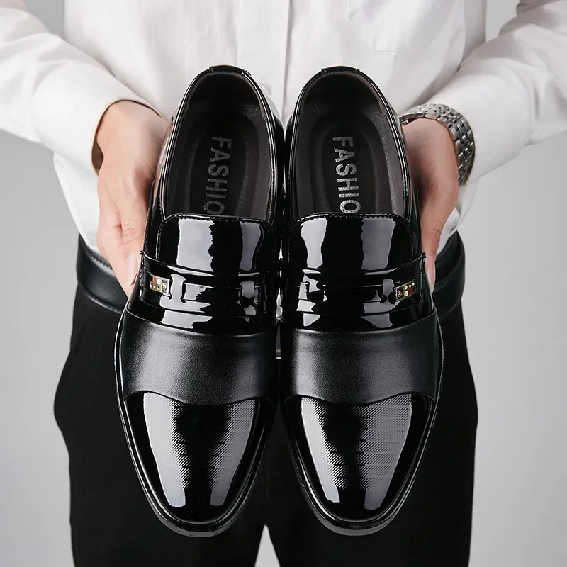Leather Shoes for Men Wedding  - đánh giá và giá Leather Work Oxfords