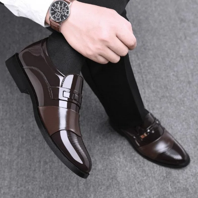 Leather Shoes for Men Wedding  - đánh giá và giá Leather Work Oxfords