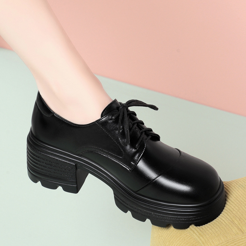 6cm Retro Breathable Comfortab - đánh giá và giá Leather Work Oxfords