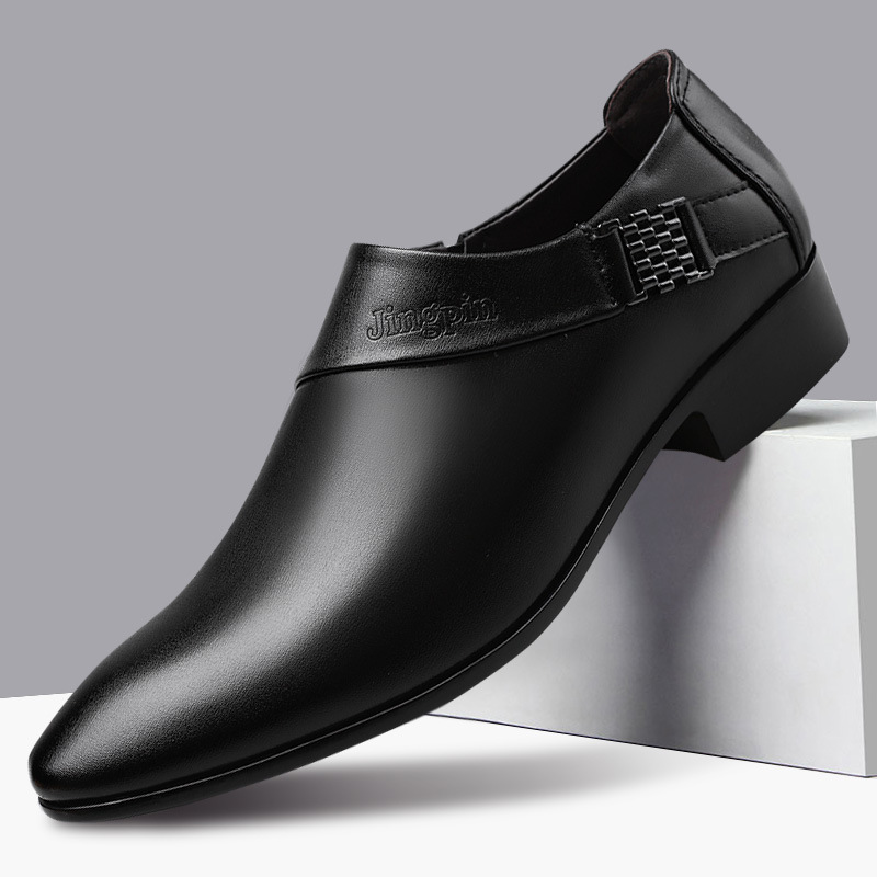 Men PU Leather Shoes Formal Dr - đánh giá và giá Leather Work Oxfords