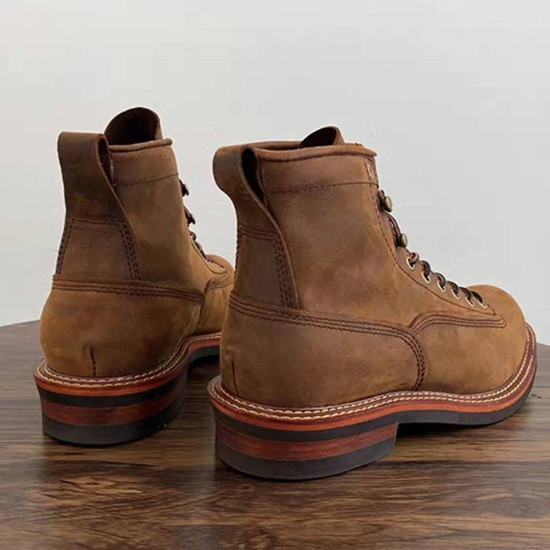 Vintage British Men Ankle Boot - đánh giá và giá Leatherwork Tools