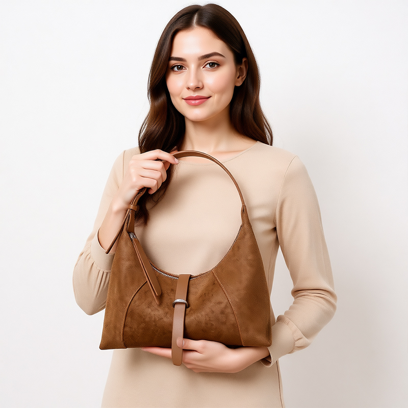 Ladies' suede handbag designer - đánh giá và giá Leather Work Handbags For Women