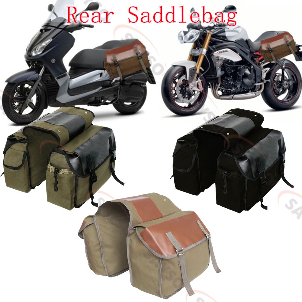 Canvas Leather Rear Saddlebag  - đánh giá và giá Leatherwork Tools
