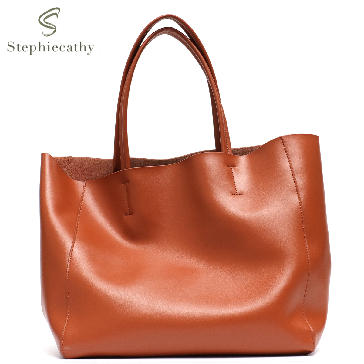Minimalist Big Tote Bag Women  - đánh giá và giá Leather Work Handbags For Women