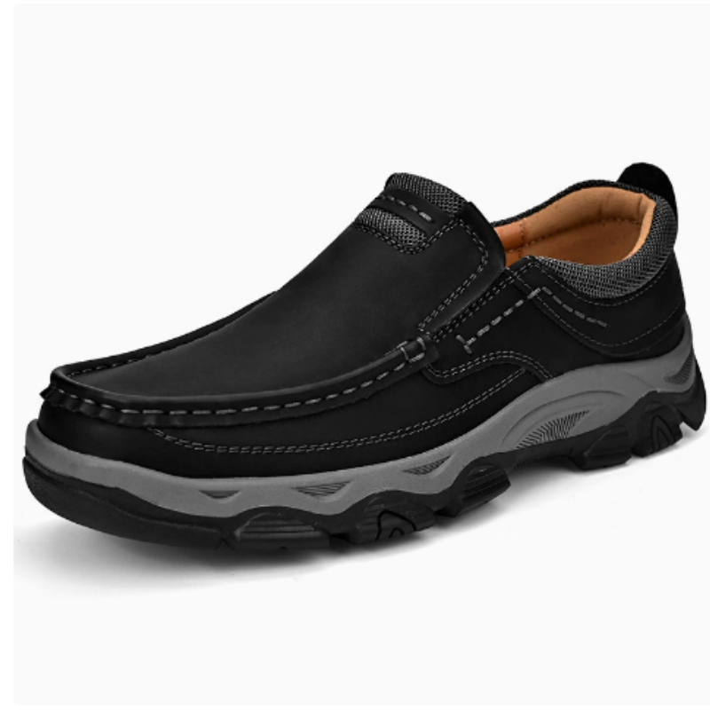 Men Loafers Slip on Boat Shoes - đánh giá và giá Leather Work Oxfords