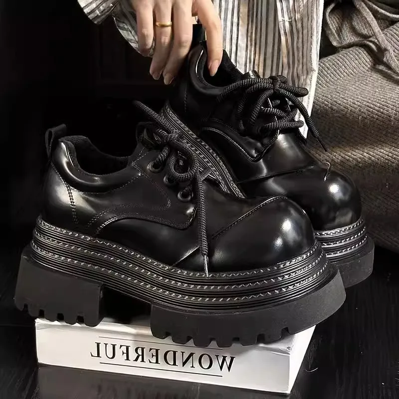 Women Retro Loafers 2025 Sprin - đánh giá và giá Leather Work Oxfords