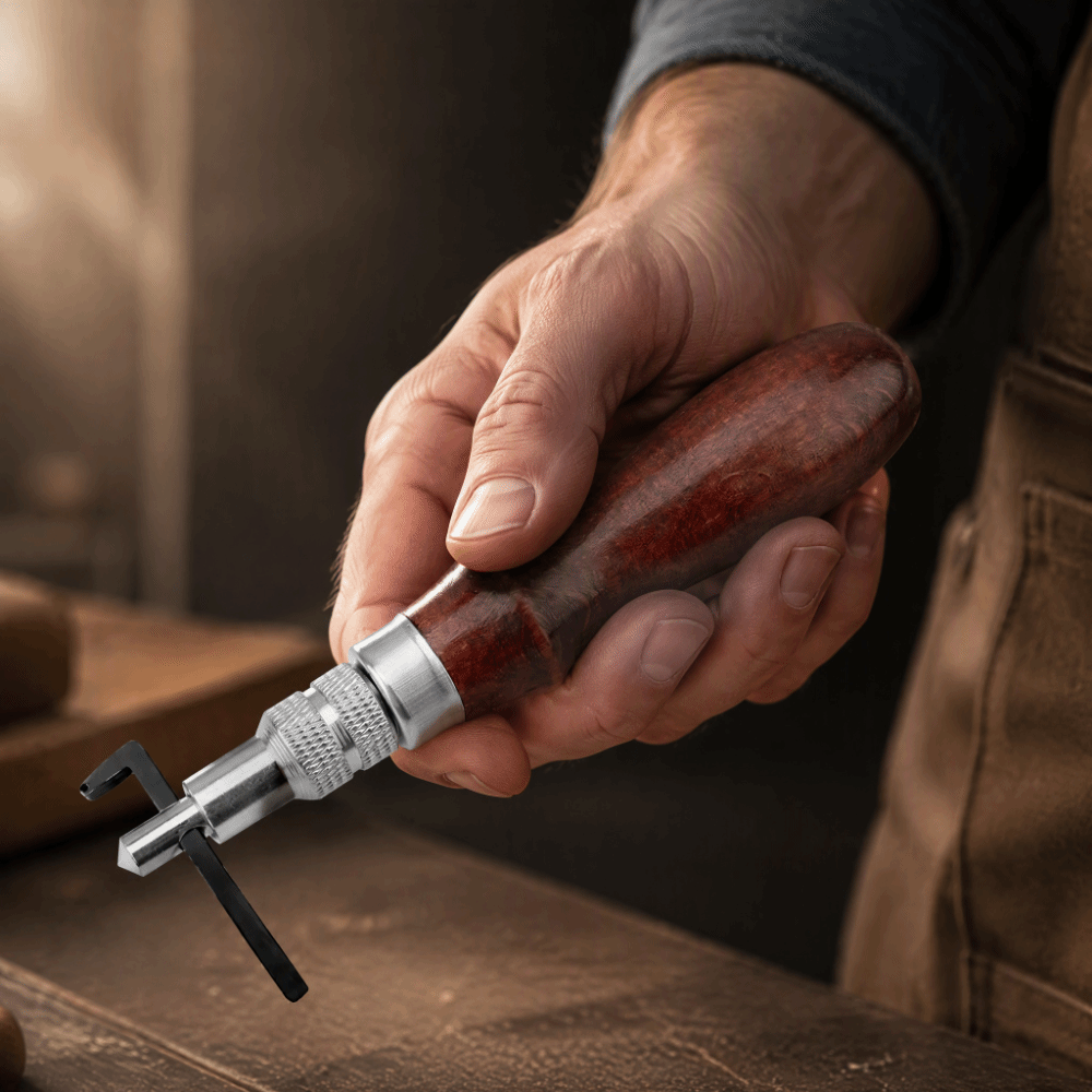 Adjustable Depth Leather Groov - đánh giá và giá Groover Stitching Tool