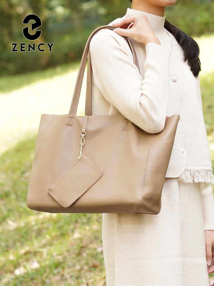 Zency Genuine Leather Large To - đánh giá và giá Leather Work Handbags For Women