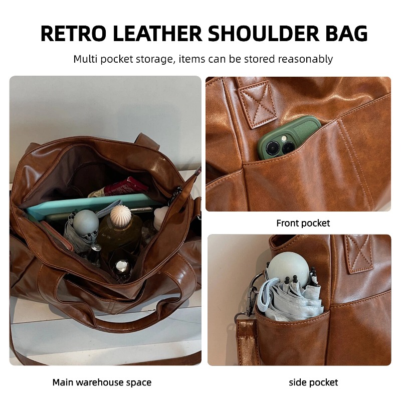 Women Retro Soft Leather Handb - đánh giá và giá Leather Work Handbags For Women