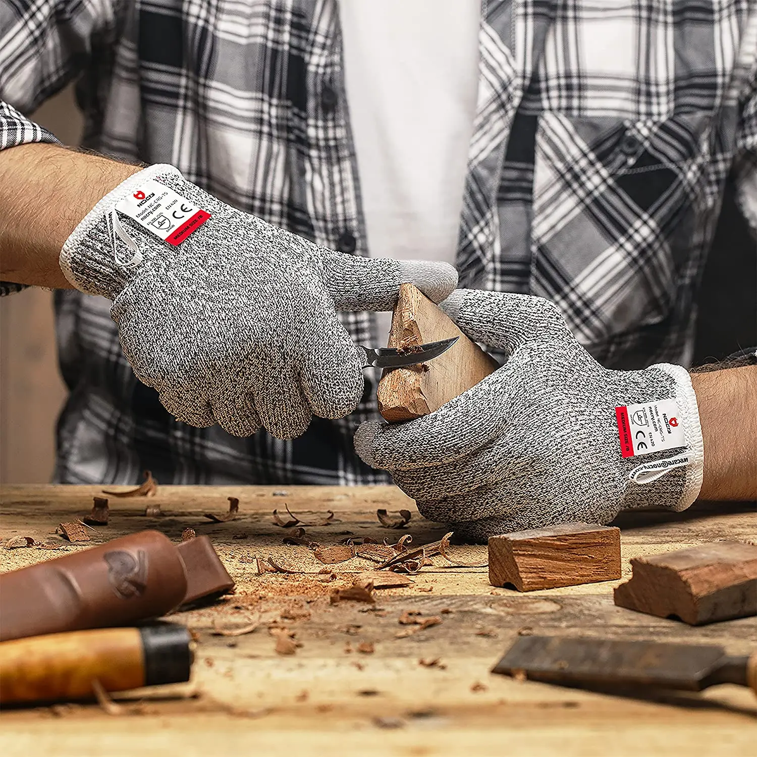 Cut Resistant Gloves Level 5 w - đánh giá và giá Leveling Leatherworking