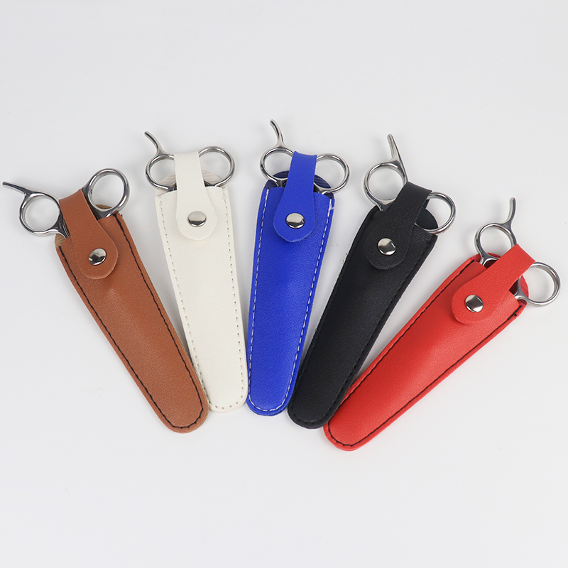 Salon hair scissors protective - đánh giá và giá Leatherwork Tools