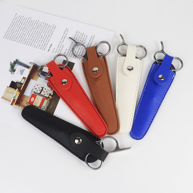 Salon hair scissors protective - đánh giá và giá Leatherwork Tools