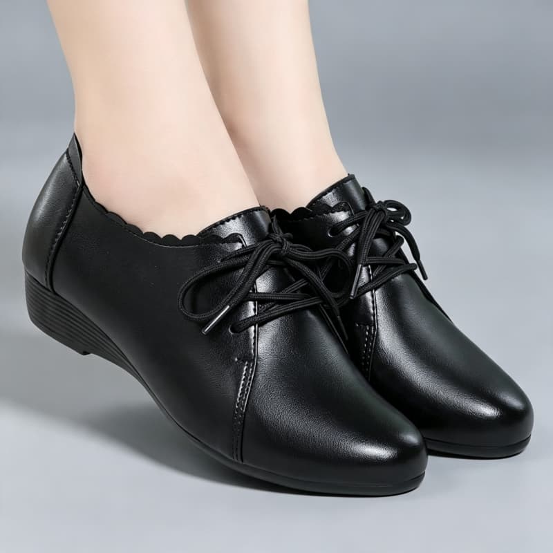 Plus Size 35-43 All Match Comf - đánh giá và giá Leather Work Oxfords