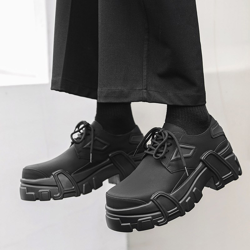 Men Platform Leather Shoes For - đánh giá và giá Leather Work Oxfords