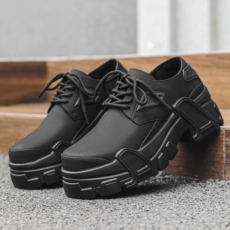 Men Platform Leather Shoes For - đánh giá và giá Leather Work Oxfords