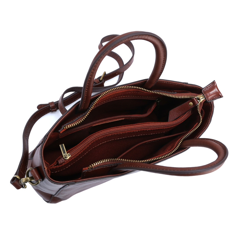 Top-Handle Bags Women Natural  - đánh giá và giá Leather Work Handbags For Women