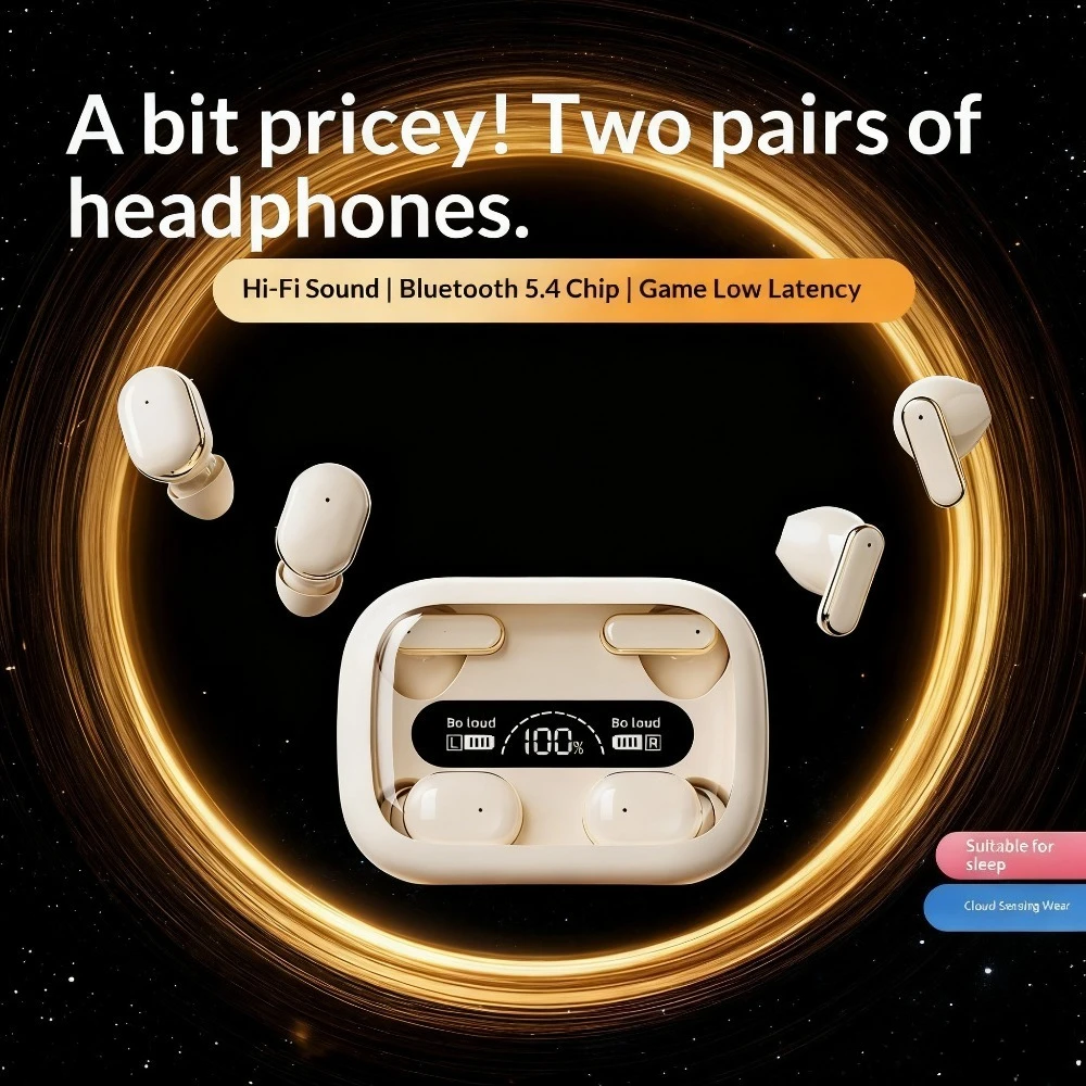 Wireless Earbuds Noise Cancell - đánh giá và giá Leveling Leatherworking