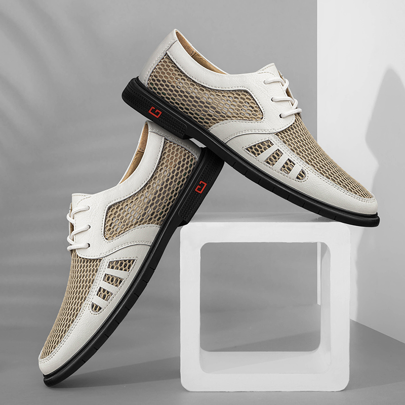 New Summer Business Men's Dres - đánh giá và giá Leather Work Oxfords