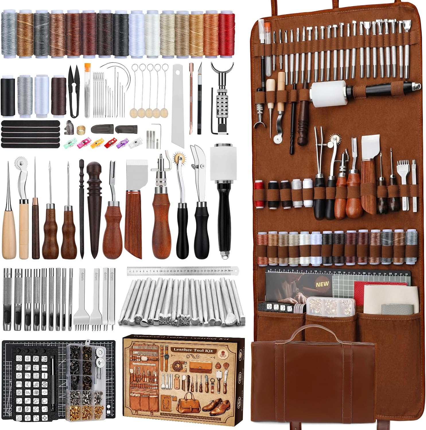 Leather Working Kit, Leather W - đánh giá và giá Leatherwork Tools