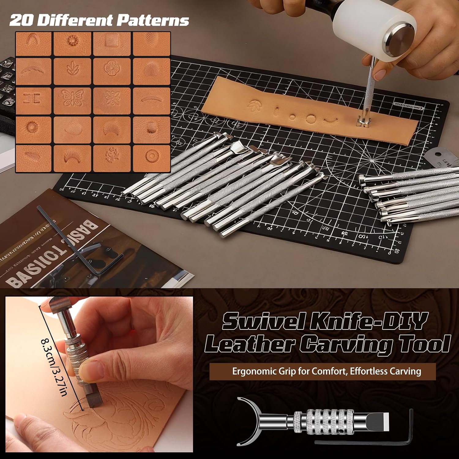 Leather Working Kit, Leather W - đánh giá và giá Leatherwork Tools